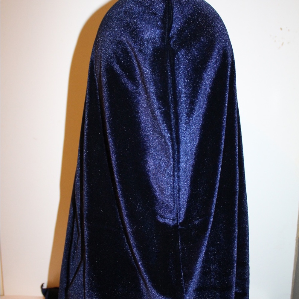 Luxury Velvet Durag Navy Blue